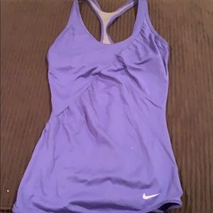 Nike Dri fit purple tank